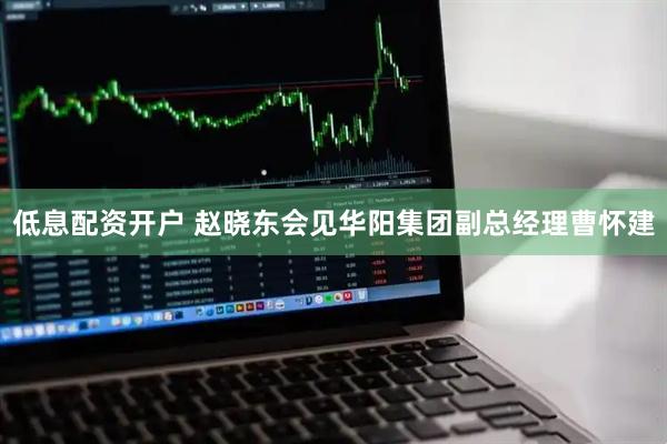 低息配资开户 赵晓东会见华阳集团副总经理曹怀建